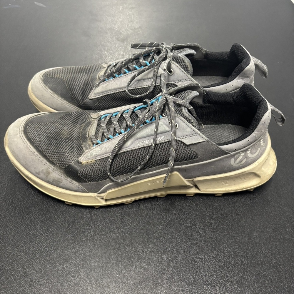 ECCO Mens Biom 2.1 X MTN Waterproof Trail‎ Hiking Sneakers Size 13-13.5 Gray